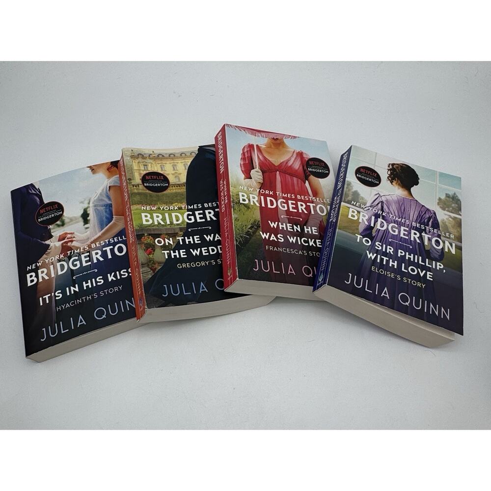 Bridgerton Boxed Set 5-8 : To Sir Phillip, with Love / When He Was Wicked / It's